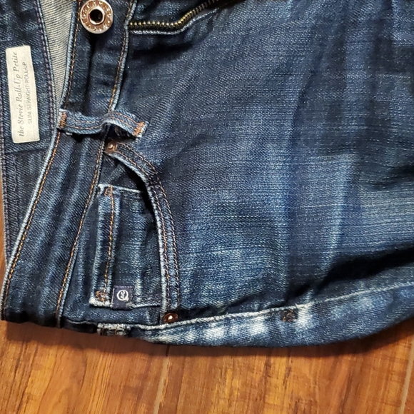 Adriano Goldschmied Stevie Roll Up Petite Capri Jeans - Picture 5 of 6